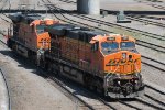 BNSF 7400 and BNSF 6177